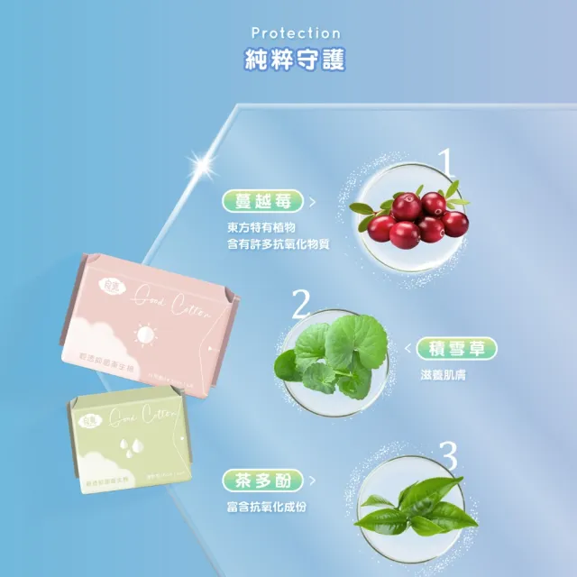 【良爽】輕透抑菌衛生棉-14包入組(日用型/護墊型/夜用型/夜用加長型)