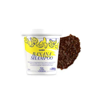 【LUSH 嵐舒】THE LUSH VERSION 香蕉洗髮露 290g(洗髮乳/零陵香/香草/橘子)