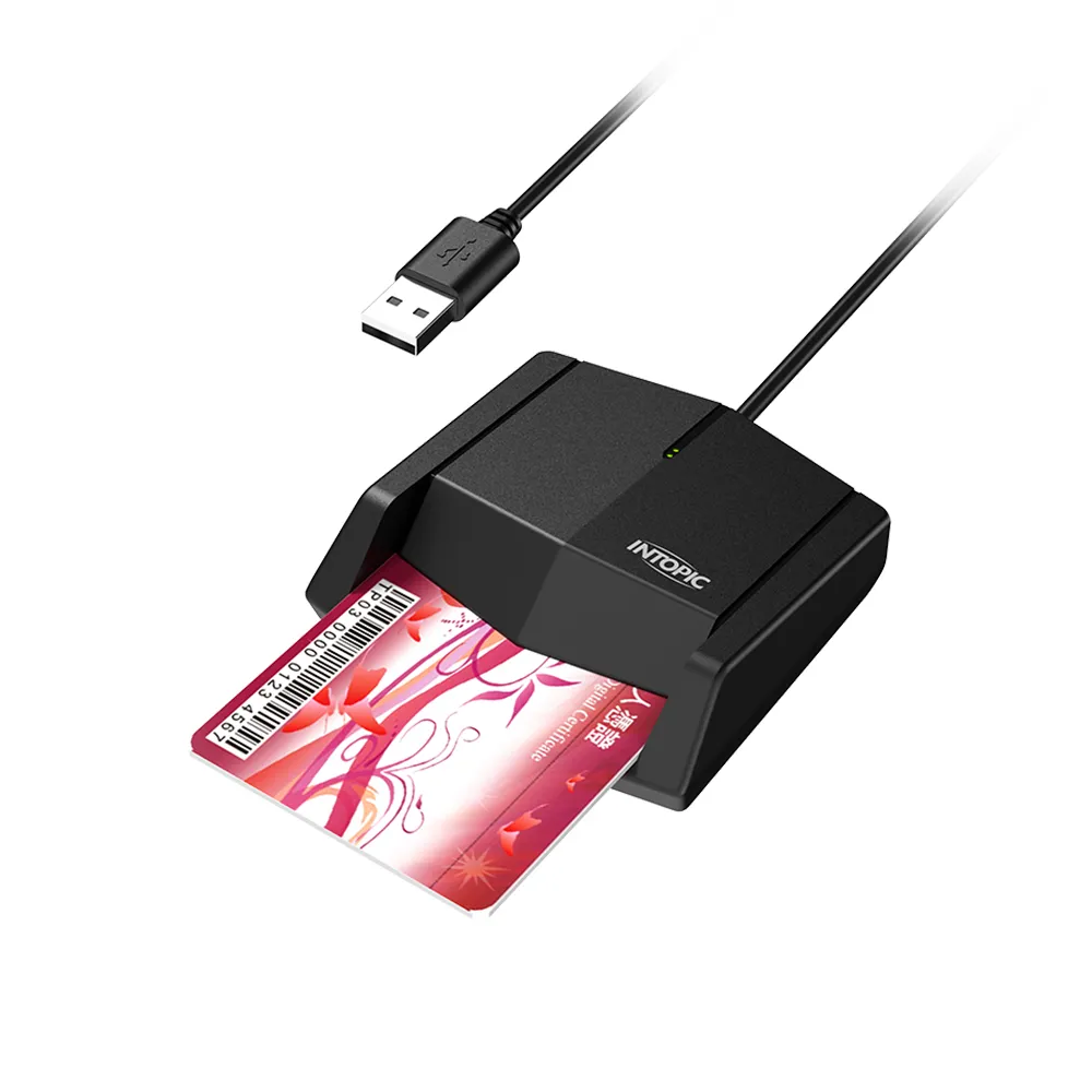 【INTOPIC】晶片讀卡器 CR-50(支援最新 Windows / Mac / Linux)