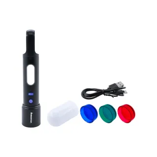 【ANBORTEH 安伯特】鋁合金迷你超強光變焦手電筒 國家認證 一年保固-快(露營燈 登山手電筒 緊急照明燈)