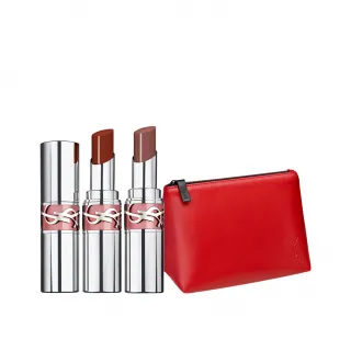 【YSL】官方直營 情挑誘光美唇2入組(水唇膏新品)