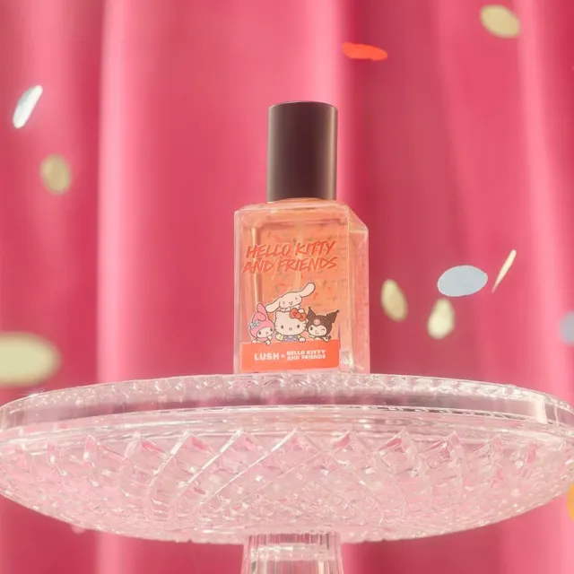 【LUSH 嵐舒】LUSH x Hello Kitty And Friends 聯名系列 香水 30ml(香氛/橘子/廣藿香/安息香/香草)