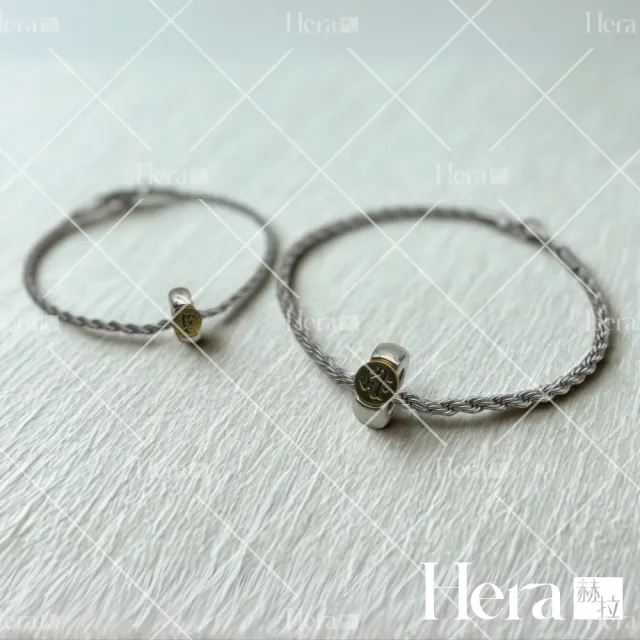 【HERA 赫拉】簡約八大守護神女手鍊鋼飾 H11407181(八大守護神 飾品 手鍊 鋼飾)