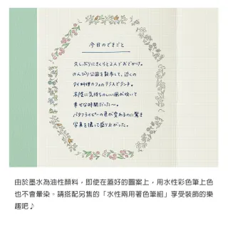 【MIDORI】《Paintable Stamp 浸透印 滾輪式》