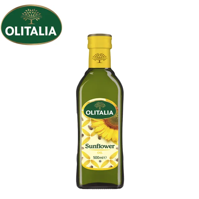 【Olitalia 奧利塔】頂級葵花油(500ml/瓶)