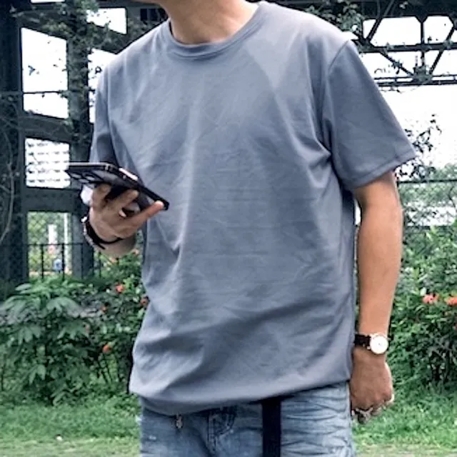 【AMERO】男女裝 3M吸濕速乾T恤(男女裝 圓領短袖T恤 3M吸濕速乾 素面 情侶裝)