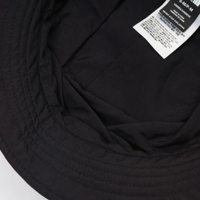【The North Face】北臉 帽子 漁夫帽 運動帽 遮陽帽 HORIZON BUCKET HAT 黑 NF0A8DH1KX7