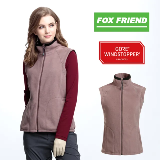 【FOX FRIEND 狐友】WINDSTOPPER單件防風背心