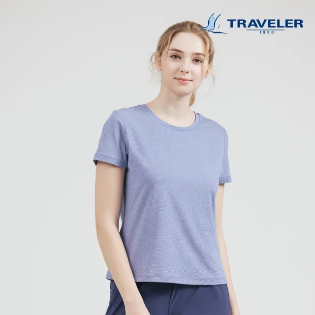 【TRAVELER 旅行者】女款消臭吸排心寧衣｜ZZ0TA836