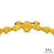 【點睛品】絲綢葫蘆 黃金手鍊_計價黃金(07)