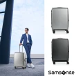 【Samsonite 新秀麗】25吋 UNIMAX 前開式/上掀式可擴充大容量輕量PC避震煞車輪行李箱/旅行箱(多色可選)