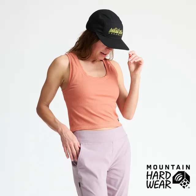 【Mountain Hardwear】Peak Knit™ Tank 素色羅紋短版背心 女款 朵紅 #2113441