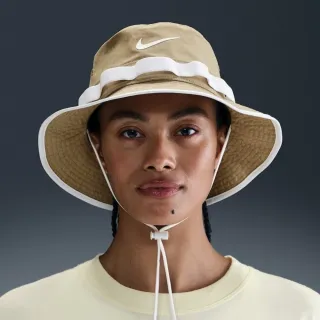 【NIKE 耐吉】運動帽 休閒帽 漁夫帽 男女 U NK DF APEX BKT SB NEW P 卡其色(HJ3683297)