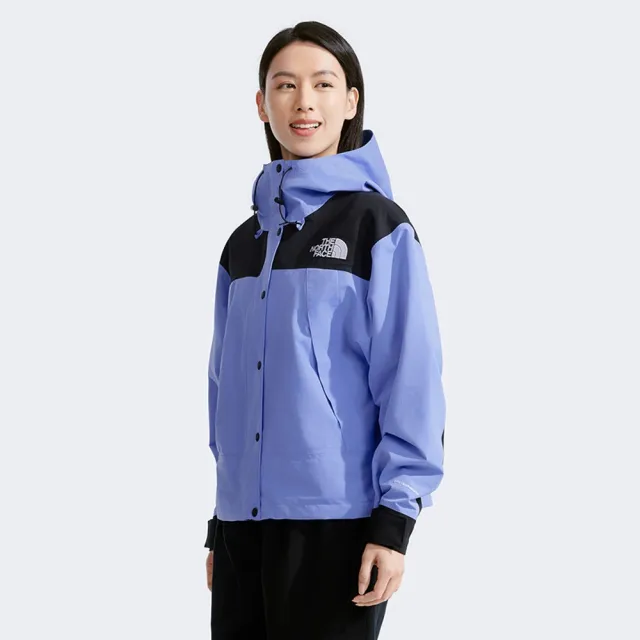 【The North Face】TNF  DryVent防水透氣衝鋒衣 W DRYVENT MONO MOUNTAIN JACKET 女 藍(NF0A88YX6M9)