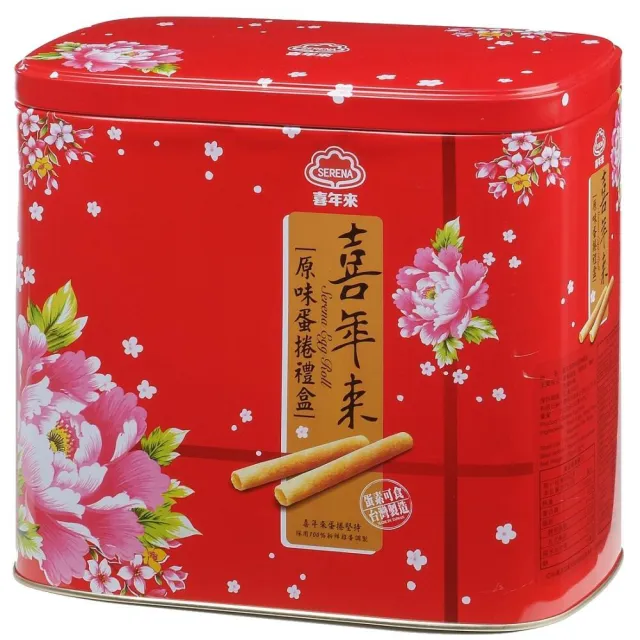 【喜年來】原味蛋捲禮盒512g(64gx8包)  