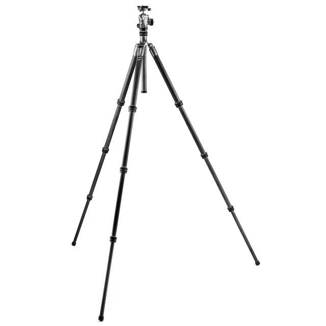 【gitzo 捷信】GK2545T-82QD eXact碳纖維三腳架雲台套組(公司貨 旅行家系列 可180度反折 載重12公斤)
