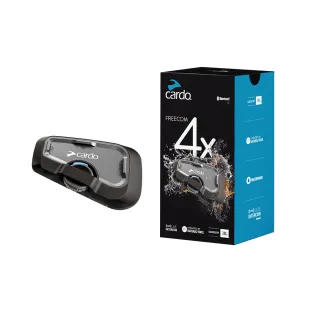 【Cardo】FREECOM 4X 安全帽通訊藍牙耳機(單入組 官方直營)