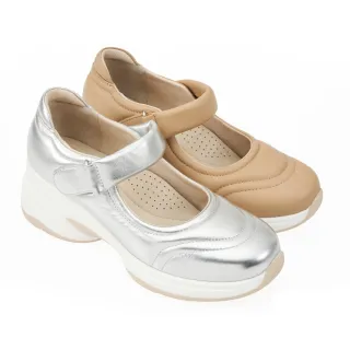 【A.S.O 阿瘦集團】A.S.O 輕奢時尚☆縫腳背帶休閒鞋(女鞋_2色任選)