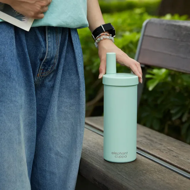 【Elephant cuppa】官方直營 大象杯S－青檸薄荷 720ml（316不鏽鋼保溫杯/保溫保冰/飲料杯）