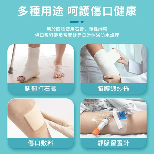 【YUNMI】石膏防水套 傷口防水保護套 術後防水套 洗澡防水套 骨折洗澡保護套(腿部/手臂)