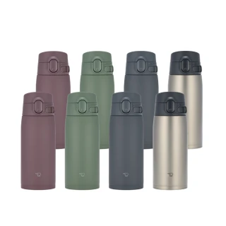 【ZOJIRUSHI 象印】超值2入組 MOMO專售 一體式中栓彈蓋式 480ml+480ml(SM-VH48+SM-VH48 保溫保冰/環保杯)