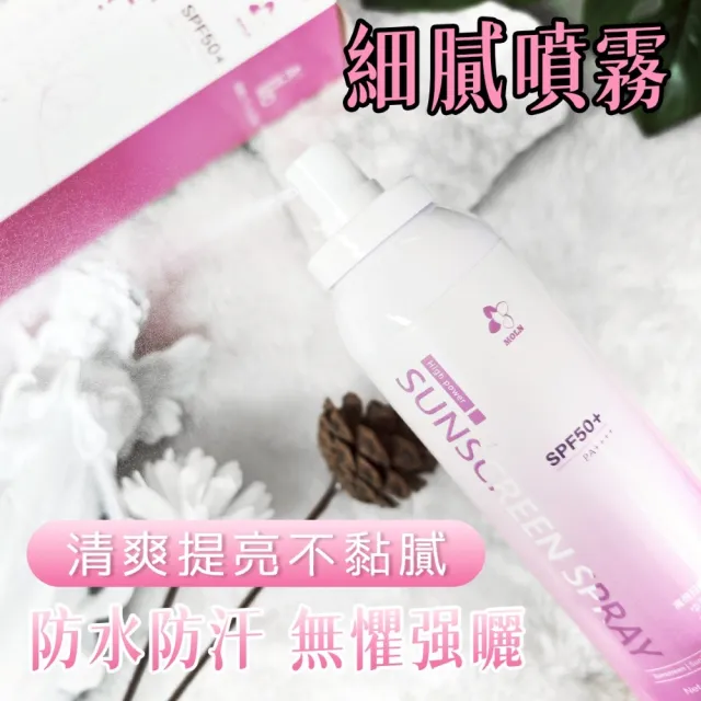 【居家新生活】日本MOLN 高倍防曬噴霧 SPF50+ PA++++ 150mlx3瓶(防曬噴霧 高效防曬 清爽防曬 全身防曬)
