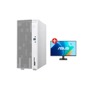 【ASUS 華碩】+27型螢幕★i5 八核電腦(i5-12450H/16G/512G SSD/W11/H-V500MV/白)