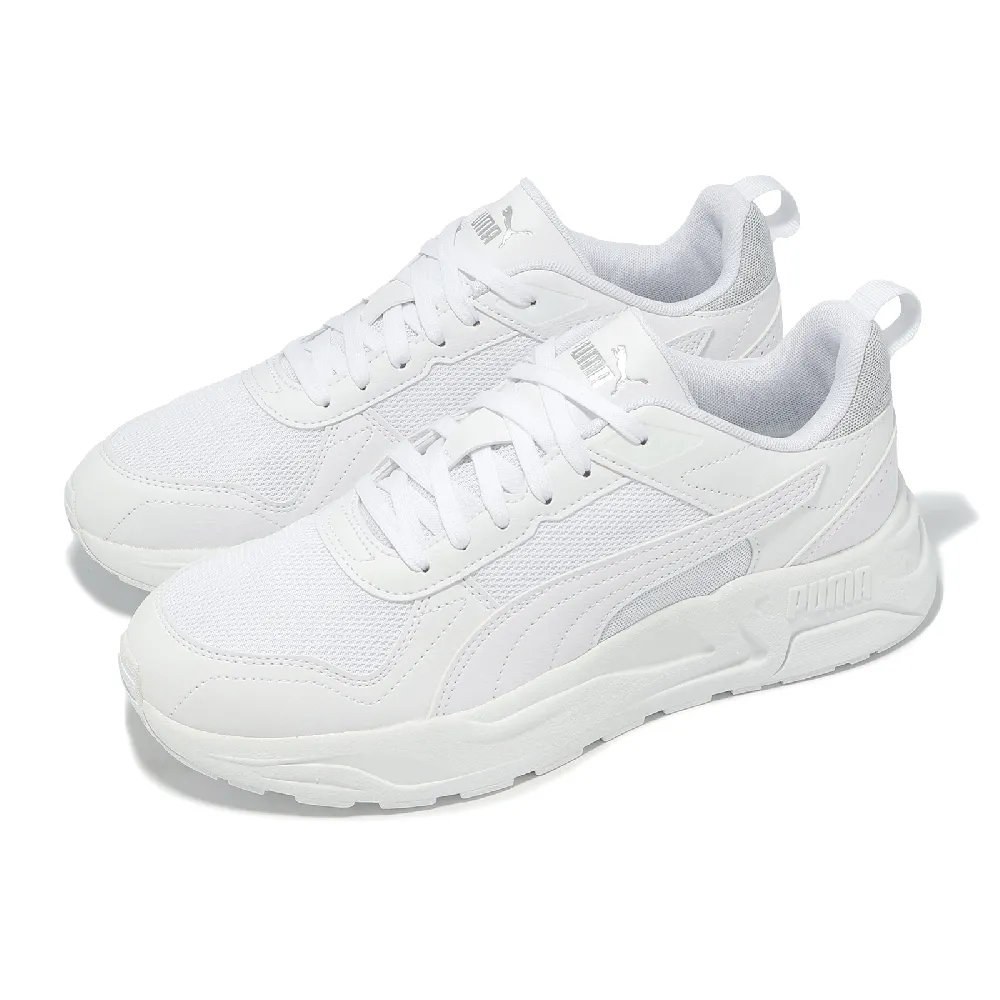 【PUMA】休閒鞋 Trinity 2 LT 男鞋 女鞋 白 小白鞋 緩震 運動鞋(400231-13)
