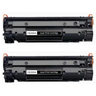 【TC碳粉匣】二入組 HP CE285A 副廠碳粉匣 CE285 85A(適用 HP P1102 P1102W / HP M1132 / HP M1212nf)