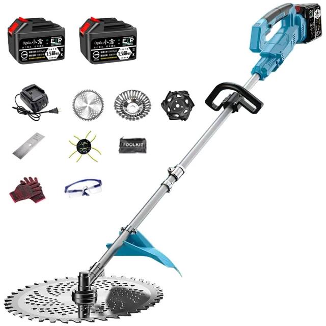 【Ogula 小倉】割草機 後置電機 電量顯示 10寸數顯款(十五節兩電)後置無刷電機(除草機/打草機/草坪機)