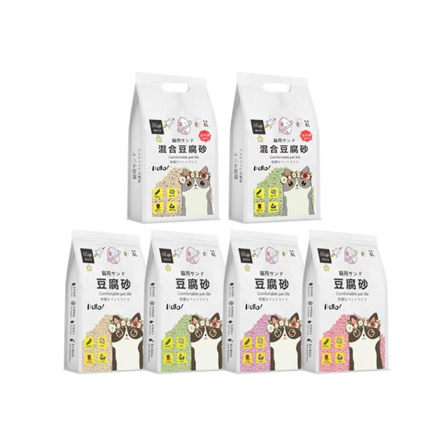 簡約生活豆腐貓砂6L-8包