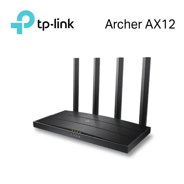 【TP-Link】WiFi 6 AX1500 雙頻4串流 Gigabit 無線路由器 分享器(EasyMesh/APP管理/Archer AX12)