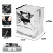 【ONE HOUSE】70L 丹麥附輪超大容量手提防水折疊購物車_大款(收納包 旅行袋 買菜車 摺疊購物車)