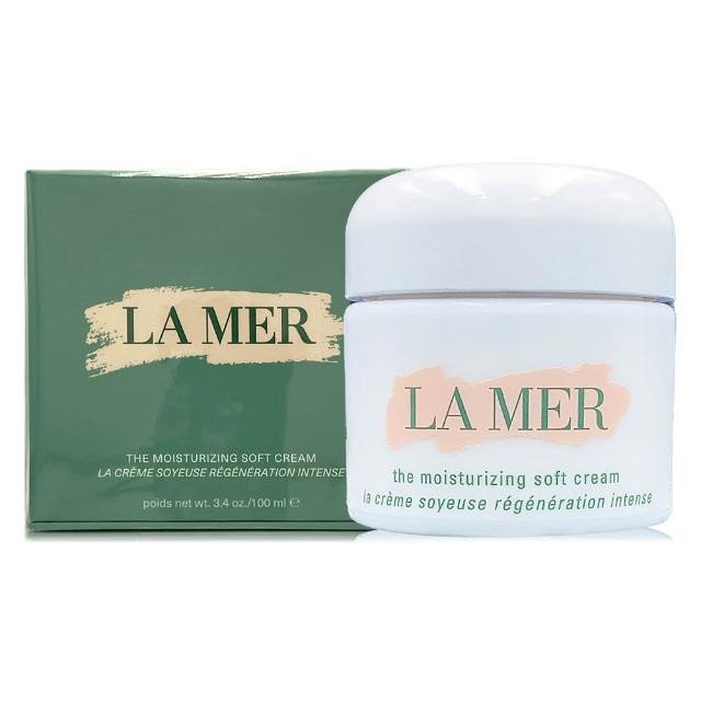 【LA MER 海洋拉娜】舒芙乳霜100ml-加大版(專櫃公司貨.贈品牌化妝包/束口袋)