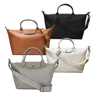 【LONGCHAMP】經典Le Pliage Xtra斜背手提水餃包 L號(顏色任選)