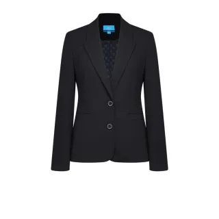 【G2000】女款 時尚簡約西裝式外套-黑色(4621665399)   38女王節首選