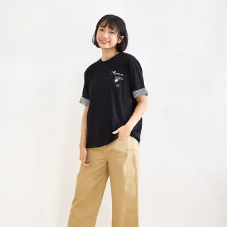 【PINK NEW GIRL】隱身柴犬蛋糕插畫風舒棉T(2色)