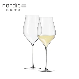 【北歐櫥窗】Holmegaard Notes 曲影 白酒杯(63 cl、二入)