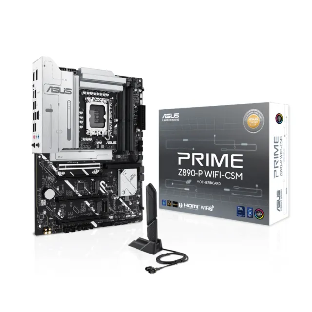 【ASUS 華碩】PRIME Z890-P WIFI-CSM旗艦 WIFI7主機板