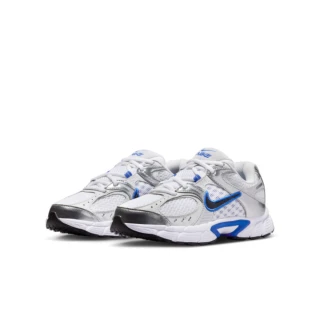 【NIKE 耐吉】慢跑鞋 女鞋 大童 運動鞋 緩震 V5 RNR GS 銀白藍 HQ6411-101(2K2185)