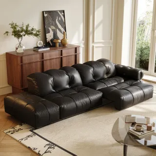 【完美主義】PUNPUN雙人電動沙發261公分(仿牛皮 可調頭枕 雙人沙發)