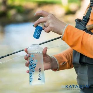【KATADYN】BeFree 個人隨身濾水器 1.0L(馬布谷戶外)