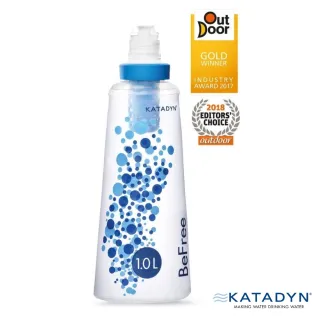 【KATADYN】BeFree 個人隨身濾水器 1.0L(馬布谷戶外)