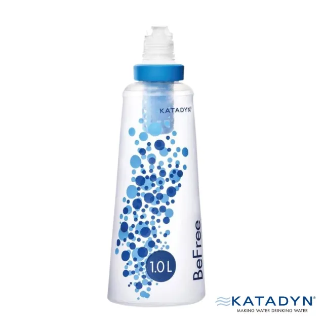 【KATADYN】BeFree 個人隨身濾水器 1.0L(馬布谷戶外)