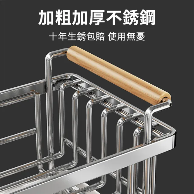 【KOGURE 小慕】不鏽鋼瀝水架 碗盤架 廚房碗碟瀝水架 餐具瀝水籃(碗筷瀝水架 瀝水籃 收納架 置物架 ) LL