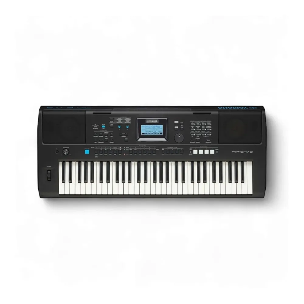 【Yamaha 山葉音樂】PSR-E473 手提式電子琴／為音樂而進化(自動伴奏琴 KB 電子琴 電鋼琴 E383 E283)