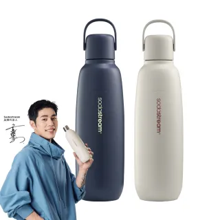 【Sodastream】隨我行碳酸不銹鋼保冷瓶(2入組)