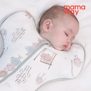 【mamaway 媽媽餵】蝴蝶安撫包巾 共2色(寶寶包巾/嬰兒包巾 適用0-6M)