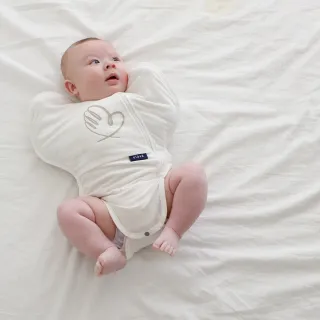 【Elava】韓國 嬰兒包屁式安撫包巾 0-6M(多款可選/附舒眠墊)