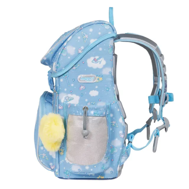 【IMPACT 怡寶】大耳狗喜拿Cinnamoroll-懸浮磁扣護脊書包-粉藍 IMCM7062LB（速）(適合120-140公分孩童使用)